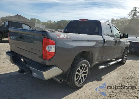 2017 Toyota Tundra Double Cab Sr z USA, uszkodzony, nr VIN 5TFRM5F12HX116893